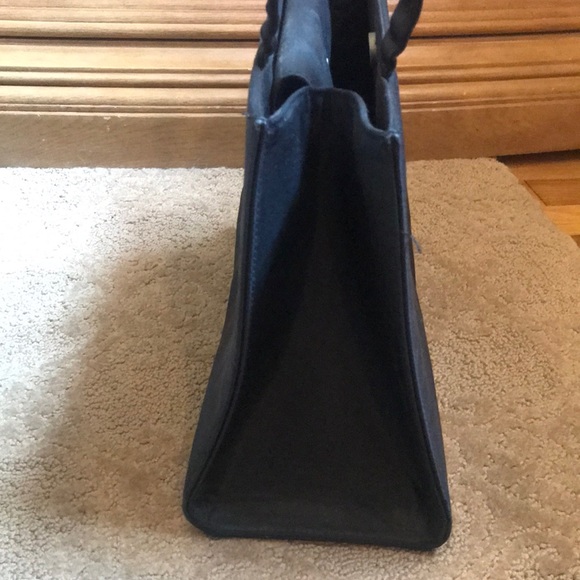 Kate Spade Black Structured Tote Bag with Handles - Picture 2 of 4